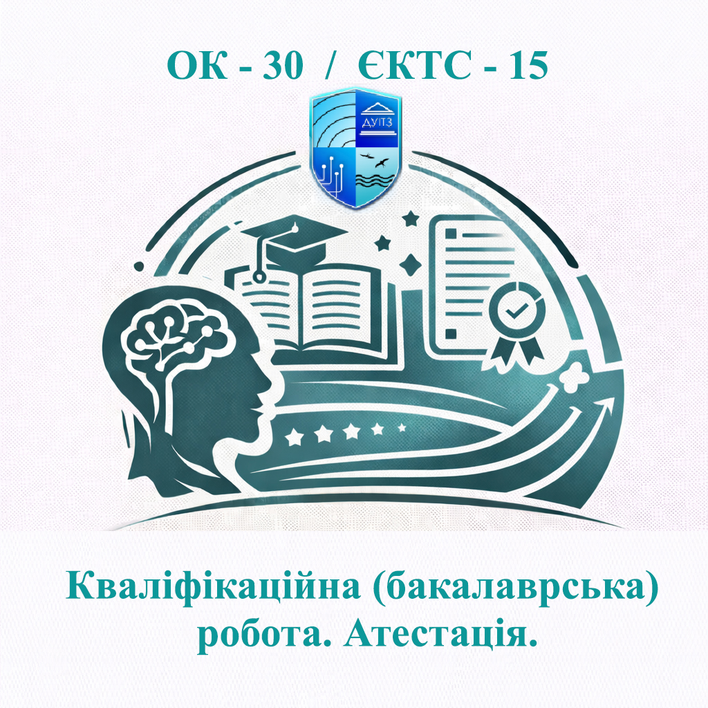ОК-30 Кваліфікаційна (бакалаврська) робота . Атестація - ЄКТС 15 