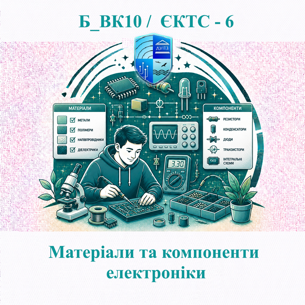 Б_ВК10 Матеріали та компоненти електроніки - ЄКТС 6