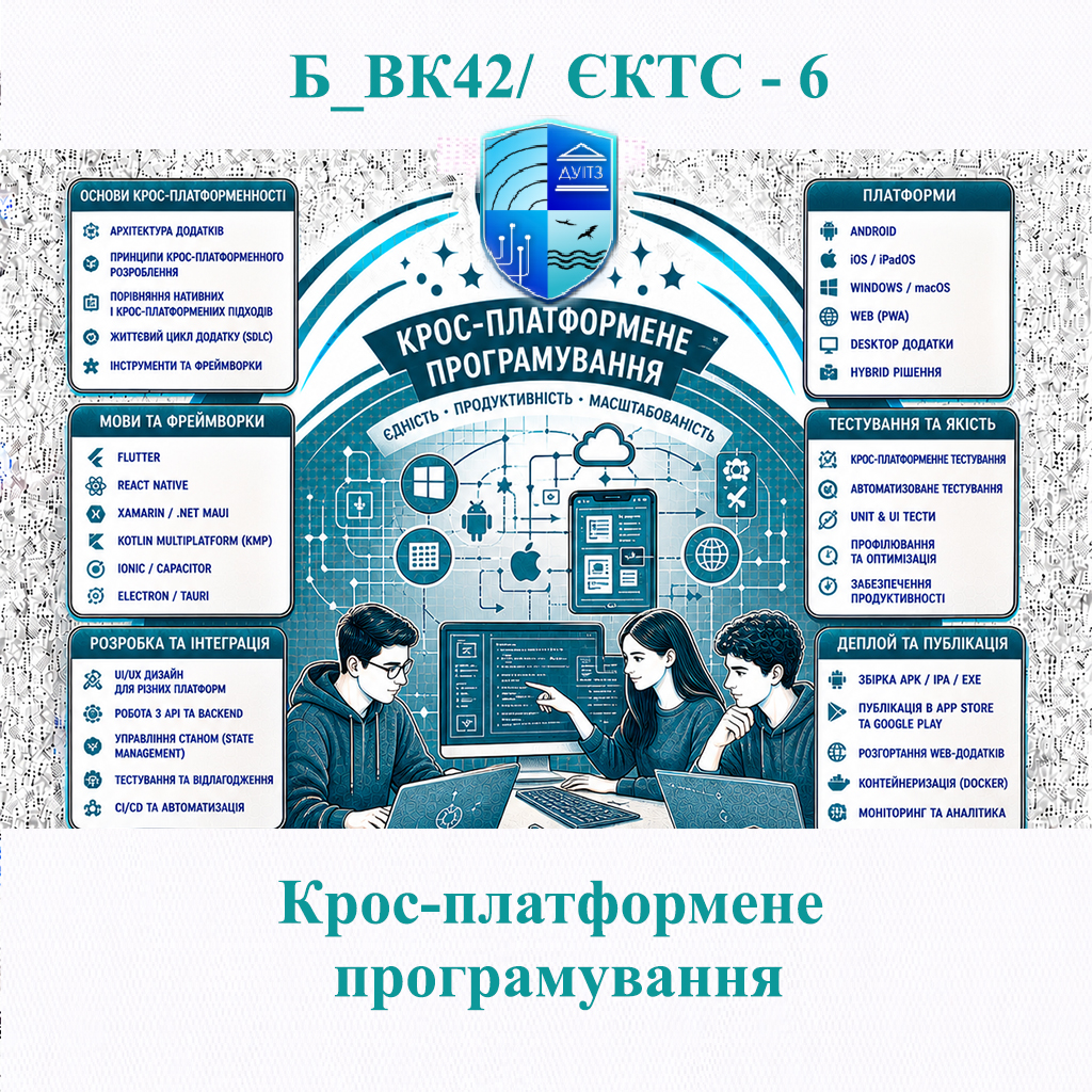 Б_ВК42 Крос-платформене програмування - ЄКТС 6