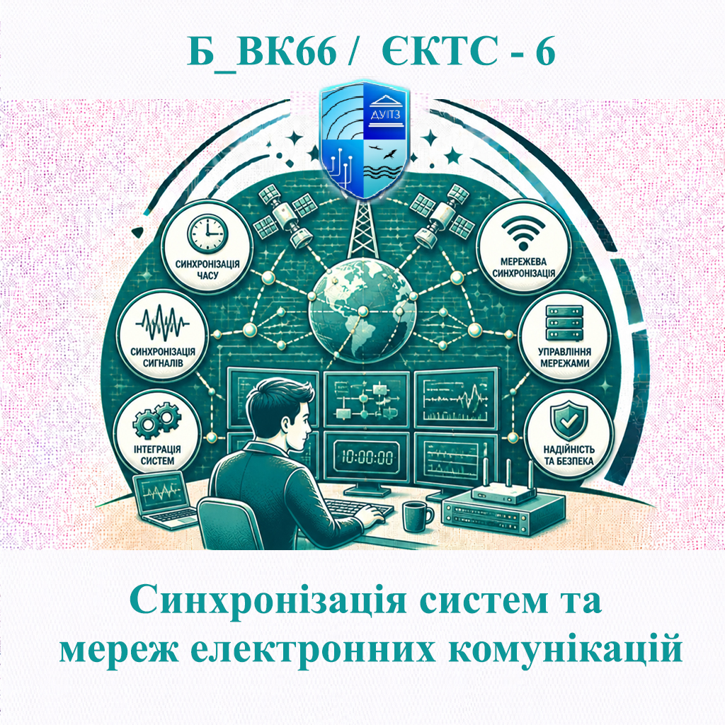 Б_ВК66 Синхронізація систем та мереж електронних комунікацій - ЄКТС 6