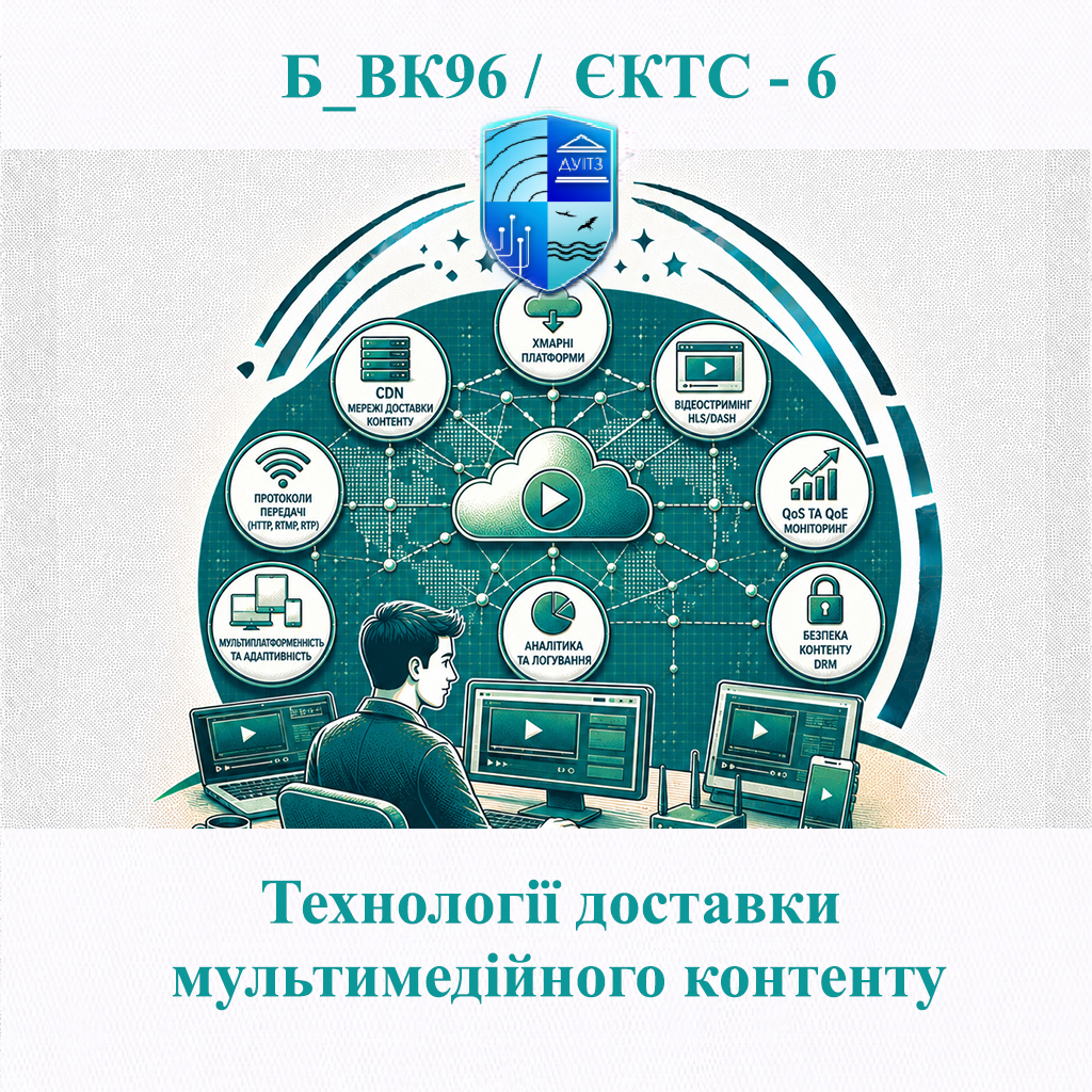 Б_ВК96 Технології доставки мультимедійного контенту - ЄКТС 6