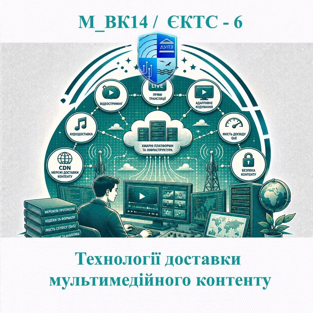М_ВК14 Технології доставки мультимедійного контенту - ЄКТС 6